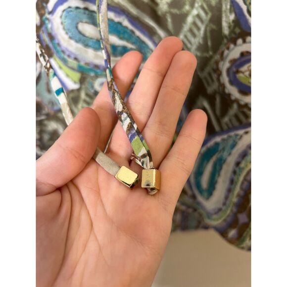 Chico's Earth Tone Popover Blouse Womens Sz XL Artsy Art to Wear Career Business - Picture 3 of 9